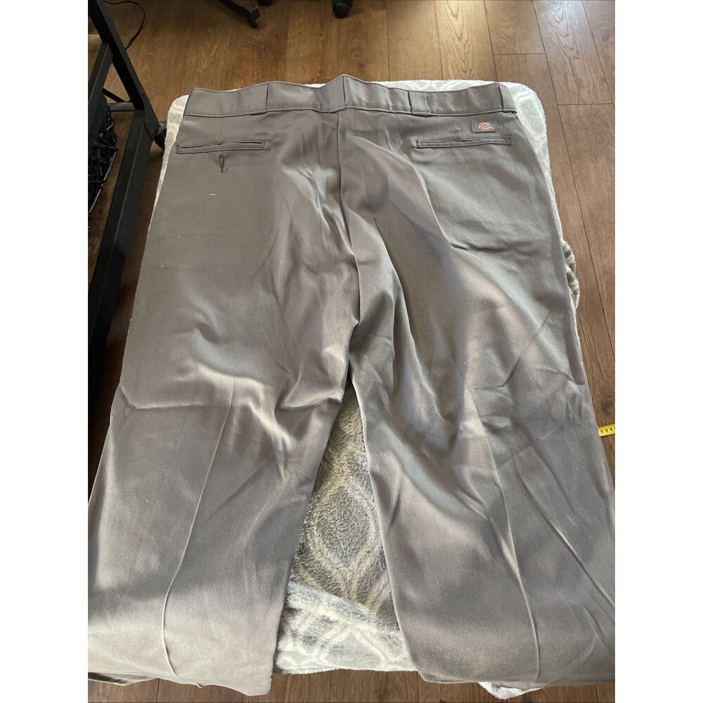 Dickies 874 Original Fit Work Pants Mens 44x30 Gray Straight Leg NWOT